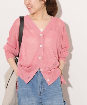 【ジャーナルスタンダード レリューム/JOURNAL STANDARD relume】 《追加 / 新色》PEリネンルーズVカーディガン大人の最旬トレンドファッション＆コーディネート founy(ファウニー) ファッション Fashion レディースファッション Fashion for Women トップス・カットソー Cut & Sew Tops カーディガン・羽織り Layered Style Cardigans 2026年 2026 2026春夏・S/S Spring/Summer 2026 SS26 おすすめ Recommended / Our Picks カーディガン Cardigan, Knitwear ベーシック Basic, Essential ミックス Mix, Mixed Style ミドル Middle Length, Mid Height |ID:prp329100004985022