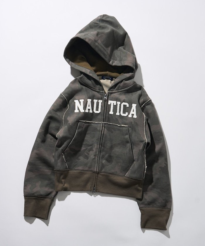 【フリークスストア/FREAK'S STORE】のアップリケロゴフルジップパーカー 25AW インテリア・キッズ・メンズ・レディースファッション・服の通販 founy(ファウニー) 　ファッション　Fashion　レディースファッション　Fashion for Women　トップス・カットソー　Cut & Sew Tops　レディースパーカー・カジュアルフーディー　Casual Hoodies & Sweatshirts　2025年　2025　2025-2026秋冬・A/W　Autumn/Winter 2025–26 AW25–26　2026年　2026　2026春夏・S/S　Spring/Summer 2026 SS26　コンパクト　Compact, Small Size　ショート　Short, Short Length　トレンド　Trend, Trending Now　ピーチ　Peach, Soft Touch　フロント　Front, Front Design　ワッフル　Waffle, Waffle Knit　人気　Popular, Best Seller　夏　Summer　S/S・春夏　SS, Spring/Summer, Warm Season　カモフラージュ|ID: prp329100004985050 ipo3291000000037342215
