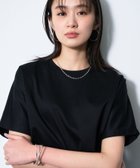 【インディヴィ/INDIVI】の【汗ジミ防止/褒められTシャツ】上品カジュアル!ドルマンTシャツ 大人の最旬トレンドファッション＆コーディネート founy(ファウニー) ファッション Fashion レディースファッション Fashion for Women トップス・カットソー Cut & Sew Tops シャツ・ブラウス・オフィスカジュアル Elegant Blouses & Button-Ups ロングTシャツ・Tシャツ Longline T-Shirts & Tees ストレッチ Stretch, Stretchy Fabric スマート Smart, Elegant スリット Slit, Slit Detail フラット Flat, Flat Shoes ワイド Wide, Wide Fit 夏 Summer エレガント 上品 Elegant thumbnail ブラック|ID: prp329100004985053 ipo3291000000037342234