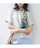 【インディヴィ/INDIVI】の【汗ジミ防止/褒められTシャツ】上品カジュアル!ドルマンTシャツ 大人の最旬トレンドファッション＆コーディネート founy(ファウニー) ファッション Fashion レディースファッション Fashion for Women トップス・カットソー Cut & Sew Tops シャツ・ブラウス・オフィスカジュアル Elegant Blouses & Button-Ups ロングTシャツ・Tシャツ Longline T-Shirts & Tees ストレッチ Stretch, Stretchy Fabric スマート Smart, Elegant スリット Slit, Slit Detail フラット Flat, Flat Shoes ワイド Wide, Wide Fit 夏 Summer エレガント 上品 Elegant thumbnail ミントグリーン|ID: prp329100004985053 ipo3291000000037342235