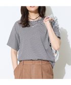 【インディヴィ/INDIVI】の【汗ジミ防止/褒められTシャツ】上品カジュアル!ドルマンTシャツ 大人の最旬トレンドファッション＆コーディネート founy(ファウニー) ファッション Fashion レディースファッション Fashion for Women トップス・カットソー Cut & Sew Tops シャツ・ブラウス・オフィスカジュアル Elegant Blouses & Button-Ups ロングTシャツ・Tシャツ Longline T-Shirts & Tees ストレッチ Stretch, Stretchy Fabric スマート Smart, Elegant スリット Slit, Slit Detail フラット Flat, Flat Shoes ワイド Wide, Wide Fit 夏 Summer エレガント 上品 Elegant thumbnail ホワイト|ID: prp329100004985053 ipo3291000000037342237