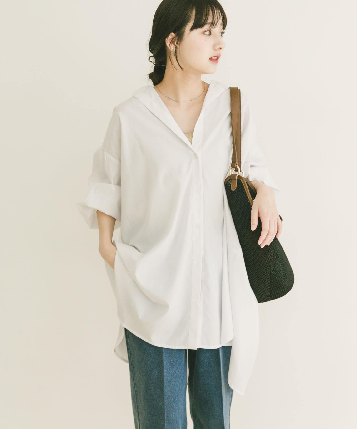 【アイテムズアーバンリサーチ/ITEMS URBAN RESEARCH】のボイルボリュームチュニック インテリア・キッズ・メンズ・レディースファッション・服の通販 founy(ファウニー) 　ファッション　Fashion　レディースファッション　Fashion for Women　トップス・カットソー　Cut & Sew Tops　2026年　2026　2026春夏・S/S　Spring/Summer 2026 SS26　シンプル　Simple, Minimal　チュニック　Tunic, Long Top　リラックス　Relax, Relaxed Fit　夏　Summer　S/S・春夏　SS, Spring/Summer, Warm Season　ホワイト|ID: prp329100004985056 ipo3291000000037342247