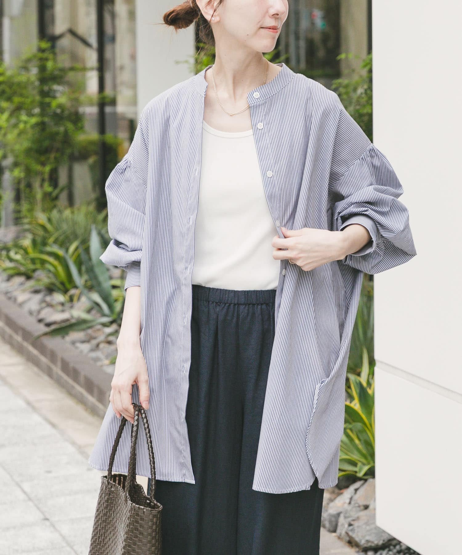 【アイテムズアーバンリサーチ/ITEMS URBAN RESEARCH】のボイルボリュームチュニック インテリア・キッズ・メンズ・レディースファッション・服の通販 founy(ファウニー) 　ファッション　Fashion　レディースファッション　Fashion for Women　トップス・カットソー　Cut & Sew Tops　2026年　2026　2026春夏・S/S　Spring/Summer 2026 SS26　シンプル　Simple, Minimal　チュニック　Tunic, Long Top　リラックス　Relax, Relaxed Fit　夏　Summer　S/S・春夏　SS, Spring/Summer, Warm Season　ブラック系その他|ID: prp329100004985056 ipo3291000000037342249