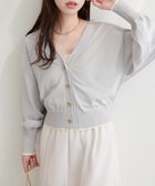 【ナチュラルクチュール/natural couture】の【sherbet line】裾配色ハトメバー釦UVカーディガン 大人の最旬トレンドファッション＆コーディネート founy(ファウニー) ファッション Fashion レディースファッション Fashion for Women トップス・カットソー Cut & Sew Tops カーディガン・羽織り Layered Style Cardigans インナー Innerwear ヴィンテージ Vintage Style カーディガン Cardigan, Knitwear ギャザー Gathered, Ruffled スニーカー Sneakers, Trainers タイトスカート Pencil Skirt, Tight Skirt デニム Denim, Jeans Material ネックレス Necklace, Pendant Necklace フロント Front, Front Design リラックス Relax, Relaxed Fit ロング Long, Long-Length 再入荷 Restock / Back in Stock おすすめ Recommended / Our Picks 夏 Summer エレガント 上品 Elegant 2026年 2026 2026春夏・S/S Spring/Summer 2026 SS26 thumbnail ライトグレー|ID: prp329100004985060 ipo3291000000037342268