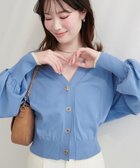 【ナチュラルクチュール/natural couture】の【sherbet line】裾配色ハトメバー釦UVカーディガン 大人の最旬トレンドファッション＆コーディネート founy(ファウニー) ファッション Fashion レディースファッション Fashion for Women トップス・カットソー Cut & Sew Tops カーディガン・羽織り Layered Style Cardigans インナー Innerwear ヴィンテージ Vintage Style カーディガン Cardigan, Knitwear ギャザー Gathered, Ruffled スニーカー Sneakers, Trainers タイトスカート Pencil Skirt, Tight Skirt デニム Denim, Jeans Material ネックレス Necklace, Pendant Necklace フロント Front, Front Design リラックス Relax, Relaxed Fit ロング Long, Long-Length 再入荷 Restock / Back in Stock おすすめ Recommended / Our Picks 夏 Summer エレガント 上品 Elegant 2026年 2026 2026春夏・S/S Spring/Summer 2026 SS26 thumbnail ブルー|ID: prp329100004985060 ipo3291000000037342270