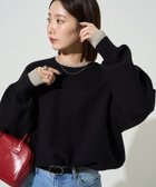 【フリークスストア/FREAK'S STORE】の接結 配色 カラー ニット プルオーバー【限定展開】25AW 大人の最旬トレンドファッション＆コーディネート founy(ファウニー) ファッション Fashion レディースファッション Fashion for Women トップス・カットソー Cut & Sew Tops ニット Knit Tops & Sweaters カジュアルプルオーバー・ニットトップス Pullovers & Knit Tops / Casual Pullovers カーディガン Cardigan, Knitwear コンビ Combo, Combination Style シンプル Simple, Minimal 人気 Popular, Best Seller バランス Balance, Style Balance ベーシック Basic, Essential リラックス Relax, Relaxed Fit A/W・秋冬 Autumn/Winter 冬 Winter / This Winter おすすめ Recommended / Our Picks 2025年 2025 2025-2026秋冬・A/W Autumn/Winter 2025–26 AW25–26 thumbnail ブラック×グレー|ID: prp329100004985062 ipo3291000000037342280