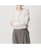 【ビューティ&ユース ユナイテッドアローズ/BEAUTY&YOUTH / UNITED ARROWS】のジャガード クルーネック プルオーバー 大人の最旬トレンドファッション＆コーディネート founy(ファウニー) ファッション Fashion レディースファッション Fashion for Women トップス・カットソー Cut & Sew Tops カジュアルプルオーバー・ニットトップス Pullovers & Knit Tops / Casual Pullovers カットソー Cut and Sewn Top スウェット / スエット Sweatshirt, Sweatwear フォルム Silhouette, Form ボトム Bottoms, Lower Wear モザイク Mosaic, Geometric Pattern リラックス Relax, Relaxed Fit レース Lace, Lace Fabric おすすめ Recommended / Our Picks エレガント 上品 Elegant thumbnail LT.GRAY|ID: prp329100004985065 ipo3291000000037342293