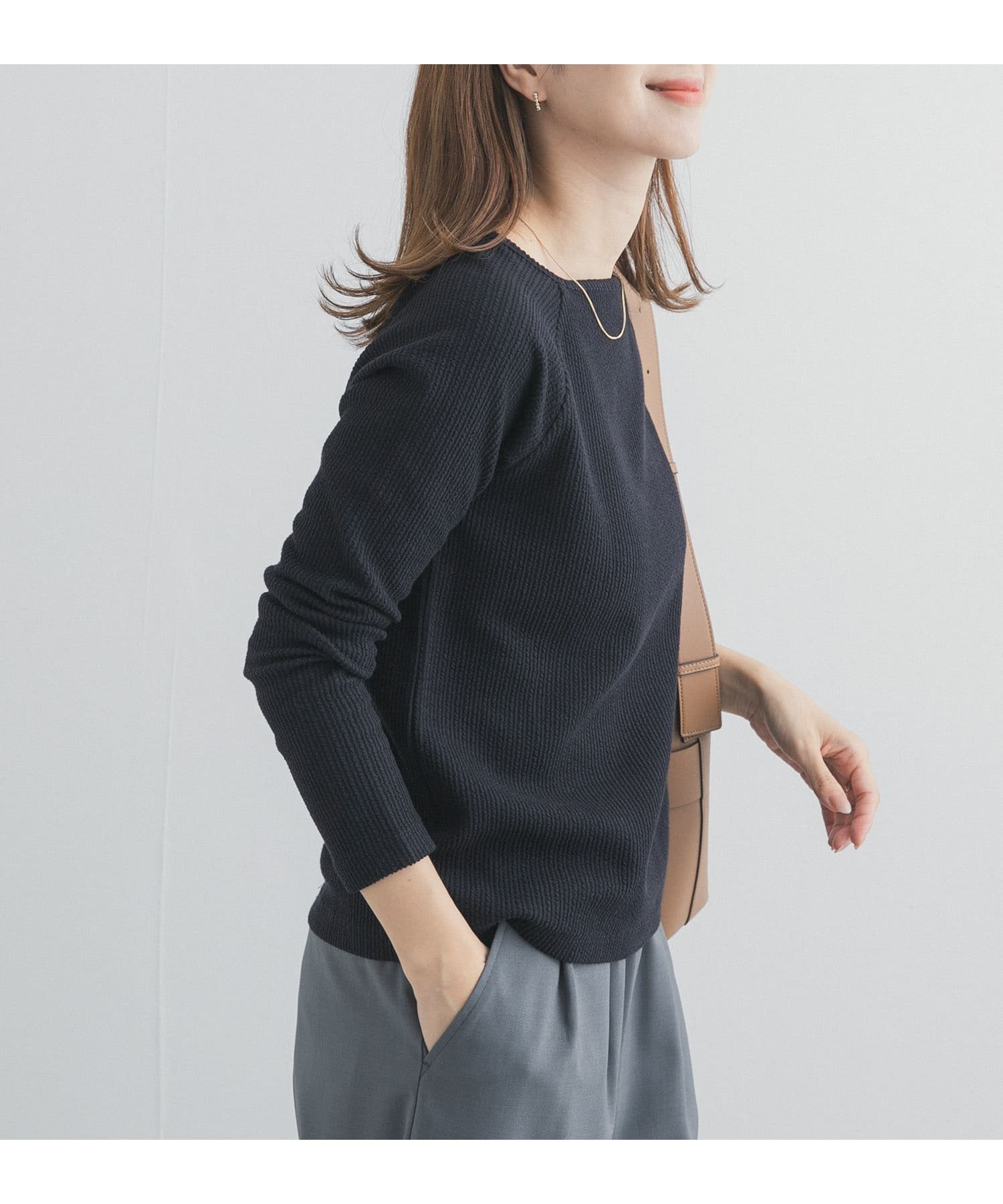 【アーバンリサーチ ドアーズ/URBAN RESEARCH DOORS】のスクエアネックプルオーバー インテリア・キッズ・メンズ・レディースファッション・服の通販 founy(ファウニー) 　ファッション　Fashion　レディースファッション　Fashion for Women　トップス・カットソー　Cut & Sew Tops　カジュアルプルオーバー・ニットトップス　Pullovers & Knit Tops / Casual Pullovers　2026年　2026　2026春夏・S/S　Spring/Summer 2026 SS26　おすすめ　Recommended / Our Picks　インナー　Innerwear　コンパクト　Compact, Small Size　スクエア　Square, Square Shape　デコルテ　Décolleté, Neckline　バランス　Balance, Style Balance　フィット　Fit, Slim Fit　ベーシック　Basic, Essential　夏　Summer　S/S・春夏　SS, Spring/Summer, Warm Season　ブラック|ID: prp329100004985074 ipo3291000000037342338
