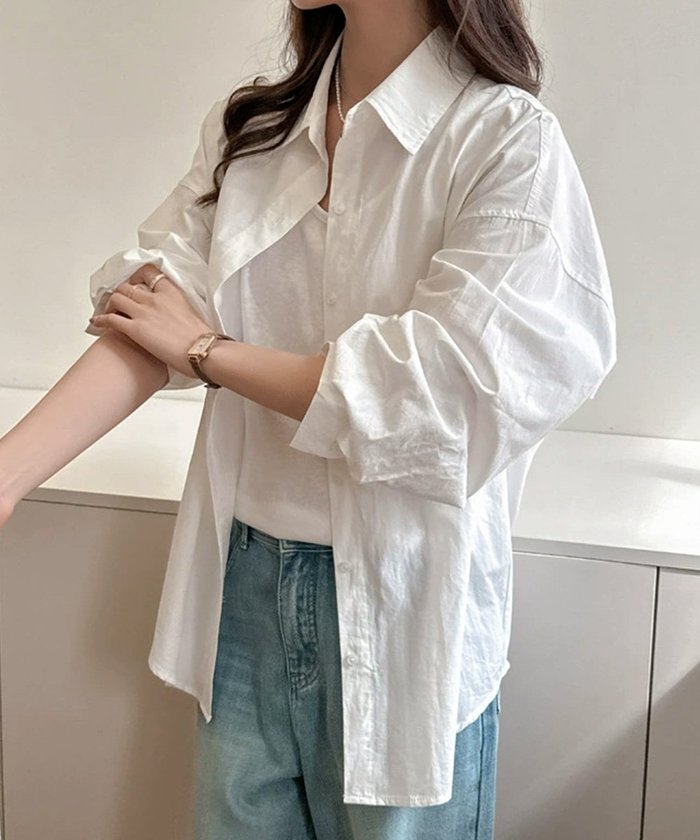 【ミニミニストア/miniministore】のシャツレディースオーバーサイズ長袖シャツ インテリア・キッズ・メンズ・レディースファッション・服の通販 founy(ファウニー) https://founy.com/ ファッション Fashion レディースファッション Fashion for Women トップス・カットソー Cut & Sew Tops シャツ・ブラウス・オフィスカジュアル Elegant Blouses & Button-Ups イエロー Yellow 春 Spring シンプル Simple, Minimal チェリー Cherry, Cherry Pattern 定番 Standard, Basic Item 長袖 Long Sleeve, Full Sleeve フロント Front, Front Design ベーシック Basic, Essential ポケット Pocket, Pocket Detail 無地 Plain, Solid Color ラベンダー Lavender S/S・春夏 SS, Spring/Summer, Warm Season おすすめ Recommended / Our Picks 夏 Summer |ID: prp329100004985087 ipo3291000000037342404