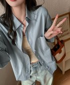 【ミニミニストア/miniministore】のシャツレディースオーバーサイズ長袖シャツ 大人の最旬トレンドファッション＆コーディネート founy(ファウニー) ファッション Fashion レディースファッション Fashion for Women トップス・カットソー Cut & Sew Tops シャツ・ブラウス・オフィスカジュアル Elegant Blouses & Button-Ups イエロー Yellow 春 Spring シンプル Simple, Minimal チェリー Cherry, Cherry Pattern 定番 Standard, Basic Item 長袖 Long Sleeve, Full Sleeve フロント Front, Front Design ベーシック Basic, Essential ポケット Pocket, Pocket Detail 無地 Plain, Solid Color ラベンダー Lavender S/S・春夏 SS, Spring/Summer, Warm Season おすすめ Recommended / Our Picks 夏 Summer thumbnail ブルーグレー|ID: prp329100004985087 ipo3291000000037342406