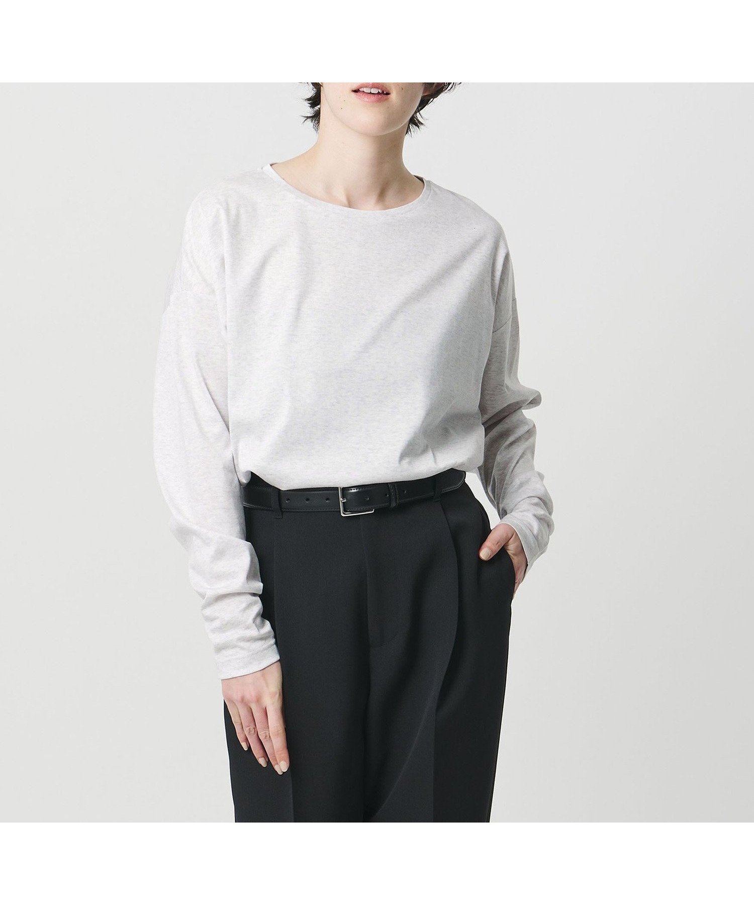 【ビューティ&ユース ユナイテッドアローズ/BEAUTY&YOUTH / UNITED ARROWS】のMARW UNITED ARROWS ロングスリーブ カットソー 汗染み防止 インテリア・キッズ・メンズ・レディースファッション・服の通販 founy(ファウニー) 　ファッション　Fashion　レディースファッション　Fashion for Women　トップス・カットソー　Cut & Sew Tops　カットソー・ベーシックTシャツ　Cut-and-Sewn Tops / Stretch Tees & Basics　インナー　Innerwear　秋　Autumn　カットソー　Cut and Sewn Top　シンプル　Simple, Minimal　ジャケット　Jacket, Outerwear　スリーブ　Sleeve, Long Sleeve / Short Sleeve　人気　Popular, Best Seller　ロング　Long, Long-Length　冬　Winter / This Winter　ビジネス 仕事 通勤　Business / Work / Commuting　その他1|ID: prp329100004985105 ipo3291000000037342491