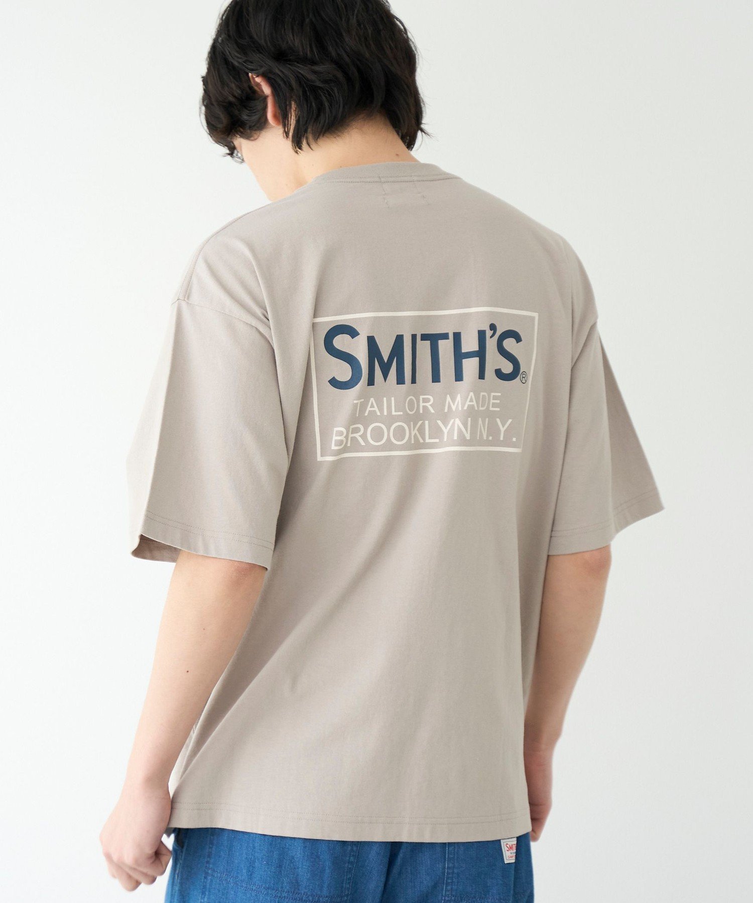 【コーエン/COEN】のSMITH S(スミス)別注ポケットプリントTシャツ インテリア・キッズ・メンズ・レディースファッション・服の通販 founy(ファウニー) 　ファッション　Fashion　レディースファッション　Fashion for Women　トップス・カットソー　Cut & Sew Tops　シャツ・ブラウス・オフィスカジュアル　Elegant Blouses & Button-Ups　ロングTシャツ・Tシャツ　Longline T-Shirts & Tees　アメリカン　American Style　インナー　Innerwear　春　Spring　スウェット / スエット　Sweatshirt, Sweatwear　ニューヨーク　New York, NYC Style　人気　Popular, Best Seller　バランス　Balance, Style Balance　フロント　Front, Front Design　プリント　Print, Printed Pattern　ベーシック　Basic, Essential　ポケット　Pocket, Pocket Detail　別注　Limited Edition, Custom Order　ワーク　Workwear, Utility Style　2026年　2026　2026春夏・S/S　Spring/Summer 2026 SS26　NATURAL|ID: prp329100004985117 ipo3291000000037342551