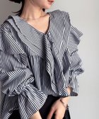 【ラナン/Ranan】のRanan/ビッグカラーフリルブラウス 大人の最旬トレンドファッション＆コーディネート founy(ファウニー) ファッション Fashion レディースファッション Fashion for Women トップス・カットソー Cut & Sew Tops シャツ・ブラウス・オフィスカジュアル Elegant Blouses & Button-Ups オケージョン Occasion Wear ギャザー Gathered, Ruffled 今季 This Season, Current Season ストライプ Stripe, Striped Pattern スラックス Slacks, Dress Pants スリーブ Sleeve, Long Sleeve / Short Sleeve スーツ Suit, Formalwear セットアップ Set-Up, Coordinated Outfit デコルテ Décolleté, Neckline デニム Denim, Jeans Material トレンド Trend, Trending Now フェミニン Feminine, Girly フリル Frill, Ruffle ポケット Pocket, Pocket Detail ワイド Wide, Wide Fit 再入荷 Restock / Back in Stock おすすめ Recommended / Our Picks セレモニー Ceremony thumbnail ST|ID: prp329100004985139 ipo3291000000037342714