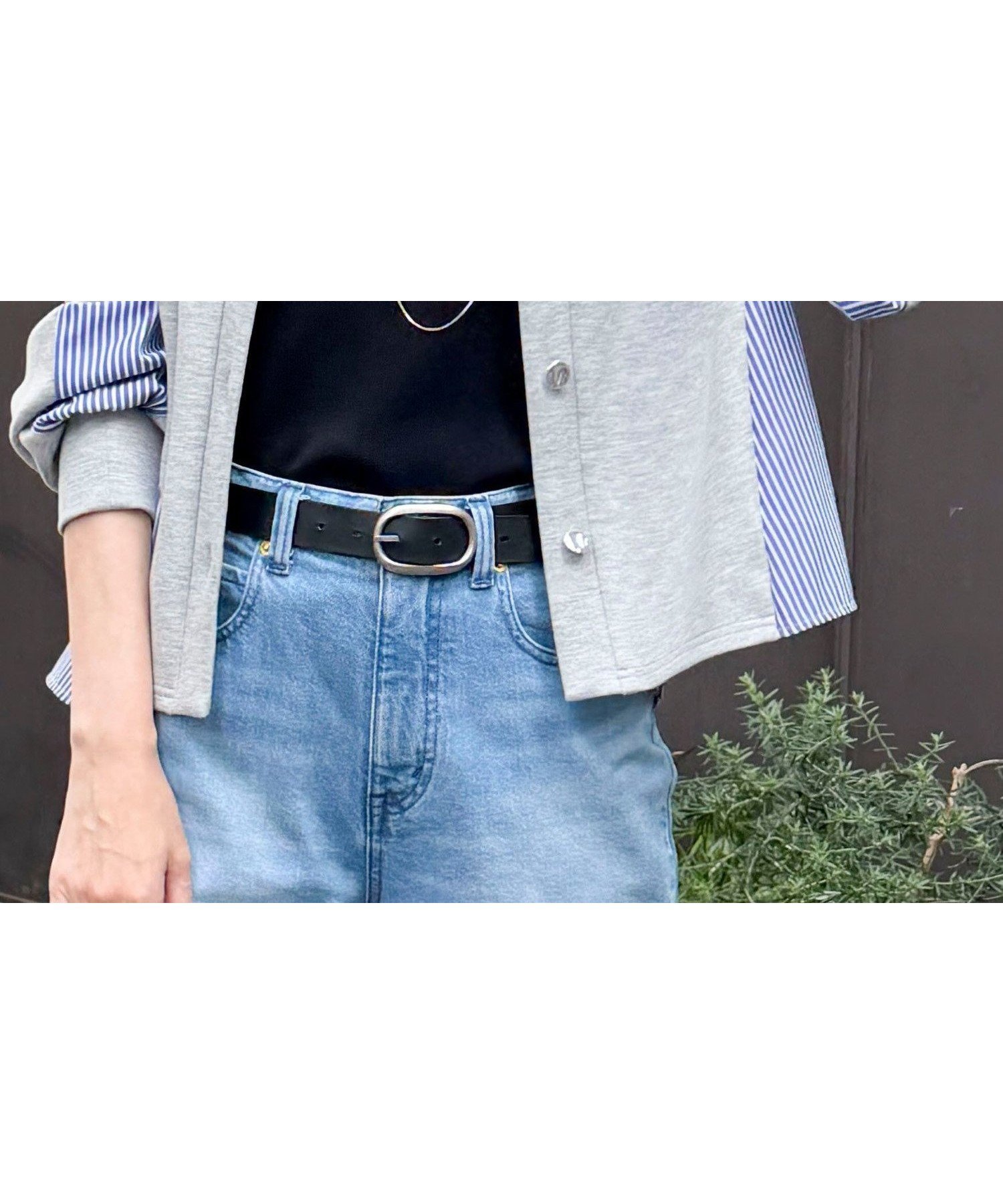 【ノーリーズ/NOLLEY'S】のカット×シャツ切替Vネックカーディガン インテリア・キッズ・メンズ・レディースファッション・服の通販 founy(ファウニー) 　ファッション　Fashion　レディースファッション　Fashion for Women　トップス・カットソー　Cut & Sew Tops　カーディガン・羽織り　Layered Style Cardigans　シャツ・ブラウス・オフィスカジュアル　Elegant Blouses & Button-Ups　Vネックトップス　V-Neck Tops / V-Cut Neckline Shirts　春　Spring　カットソー　Cut and Sewn Top　カーディガン　Cardigan, Knitwear　切替　Switching, Contrast Panel　ストライプ　Stripe, Striped Pattern　ドッキング　Docking, Mixed Material　ヘムライン　Hemline, Bottom Cut　S/S・春夏　SS, Spring/Summer, Warm Season　アウトレット　Outlet / Clearance　おすすめ　Recommended / Our Picks　夏　Summer　2026年　2026　2026春夏・S/S　Spring/Summer 2026 SS26　グレー|ID: prp329100004985143 ipo3291000000037342726