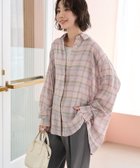 【フリークスストア/FREAK'S STORE】のビッグシルエットチェックボリュームシャツ【限定展開】 大人の最旬トレンドファッション＆コーディネート founy(ファウニー) ファッション Fashion レディースファッション Fashion for Women トップス・カットソー Cut & Sew Tops シャツ・ブラウス・オフィスカジュアル Elegant Blouses & Button-Ups ショート Short, Short Length シンプル Simple, Minimal とろみ Fluid, Flowy Fabric チェック Check, Plaid, Tartan デニム Denim, Jeans Material 羽織 Haori, Light Jacket ロング Long, Long-Length ワイド Wide, Wide Fit S/S・春夏 SS, Spring/Summer, Warm Season おすすめ Recommended / Our Picks 夏 Summer 2026年 2026 2026春夏・S/S Spring/Summer 2026 SS26 thumbnail ピンク|ID: prp329100004985149 ipo3291000000037377046