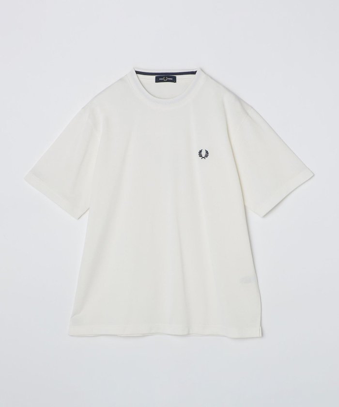 【シップス/SHIPS / MEN】の【SHIPS別注】FRED PERRY COOLMAX 鹿の子 ワンポイント ロゴ Tシャツ 25SS インテリア・キッズ・メンズ・レディースファッション・服の通販 founy(ファウニー) https://founy.com/ ファッション Fashion メンズファッション Fashion for Men インナー Innerwear 吸水 Absorbent, Quick-Dry 鹿の子 Piqué, Kanoko Fabric スタイリッシュ Stylish, Fashionable ベスト Vest, Waistcoat ポロシャツ Polo Shirt, Collared Tee 別注 Limited Edition, Custom Order ミックス Mix, Mixed Style ロンドン London Style, British Inspired ワンポイント One Point, Statement Accent エレガント 上品 Elegant 2025年 2025 2025春夏・S/S Spring/Summer 2025 SS25 |ID: prp329100004985155 ipo3291000000037342792
