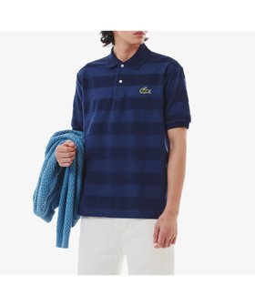 【ラコステ/LACOSTE / MEN】のパイル地切り替え同色ボーダーポロシャツ 大人の最旬トレンドファッション＆コーディネート founy(ファウニー) ファッション Fashion メンズファッション Fashion for Men カフス Cuff Design スリット Slit, Slit Detail ボーダー Border, Stripe ポロシャツ Polo Shirt, Collared Tee リブニット Rib Knit, Ribbed Knit リラックス Relax, Relaxed Fit エレガント 上品 Elegant |ID:prp329100004985158