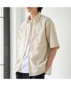 【コーエン メン/COEN / MEN】の【ストレッチ,吸水速乾性,通気性,防シワ,UVカット】ストレッチテック メッシュシャツ ショートスリーブ NATURAL|ID: prp329100004985176 ipo3291000000037349821