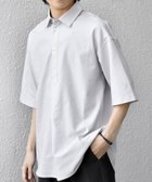 【シップス/SHIPS / MEN】の【WEB限定】SHIPS any 接触冷感・ストレッチ・遮熱等 ハイブリッドリネン プルオーバー シャツ(セットアップ対応) 大人の最旬トレンドファッション＆コーディネート founy(ファウニー) ファッション Fashion メンズファッション Fashion for Men トップス・カットソー Cut & Sew Tops メンズシャツ Shirts インナー Innerwear ウォッシャブル Machine Washable 春 Spring ショーツ Shorts, Short Pants スキッパー Skipper, Open Collar ストレッチ Stretch, Stretchy Fabric セットアップ Set-Up, Coordinated Outfit フロント Front, Front Design プリーツ Pleats, Pleated 半袖 Short Sleeve, Half Sleeve ヨーク Yoke, Yoke Design リネン Linen, Linen Fabric リラックス Relax, Relaxed Fit レギュラー Regular, Standard Fit S/S・春夏 SS, Spring/Summer, Warm Season 夏 Summer 2026年 2026 2026春夏・S/S Spring/Summer 2026 SS26 thumbnail ライトグレー|ID: prp329100004985179 ipo3291000000037399512