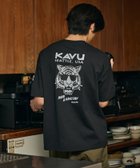 【フリークスストア/FREAK'S STORE】のKAVU×FREAK S STORE/カブ- 別注 バックデザイン 刺繍ワッペン クルーネック Tシャツ / TIGER【限定展開】 ブラック|ID: prp329100004985195 ipo3291000000037364655