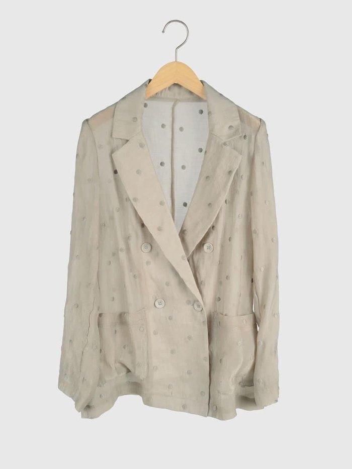 【ヴァン/Vin】のシアードットテーラードジャケット インテリア・キッズ・メンズ・レディースファッション・服の通販 founy(ファウニー) https://founy.com/ ファッション Fashion レディースファッション Fashion for Women アウター Coat / Outerwear Collection レディースジャケット・軽アウター Jackets テーラードジャケット / 通勤・きれいめスタイル Tailored Jackets & Blazers おすすめ Recommended / Our Picks キャミソール Camisole, Spaghetti Strap Top シアー Sheer, See-Through タンク Tank Top, Sleeveless Top テーラード Tailored, Tailored Fit ドット Polka Dot, Dot Pattern フェミニン Feminine, Girly エレガント 上品 Elegant |ID: prp329100004985208 ipo3291000000037343044