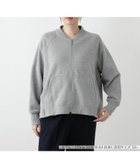【レリアンプラスハウス/Leilian PLUS HOUSE】のブルゾン【プラス企画】 大人の最旬トレンドファッション＆コーディネート founy(ファウニー) ファッション Fashion レディースファッション Fashion for Women アウター Coat / Outerwear Collection ブルゾンジャケット・スポーティアウター Blouson Jackets ウォッシャブル Machine Washable 秋 Autumn シンプル Simple, Minimal ジップ Zip, Zipper フィット Fit, Slim Fit ブルゾン Blouson, Bomber Jacket ポケット Pocket, Pocket Detail 無地 Plain, Solid Color レギュラー Regular, Standard Fit thumbnail ライトグレー|ID: prp329100004985215 ipo3291000000037343066