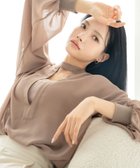 【ツーハッチ/tu-hacci】の接触冷感シアーブラウス モーヴピンク|ID: prp329100004985223 ipo3291000000037343101