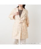 【レリアン/LEILIAN】のテーラードコート【ROCHAS Premiere】 大人の最旬トレンドファッション＆コーディネート founy(ファウニー) ファッション Fashion レディースファッション Fashion for Women アウター Coat / Outerwear Collection コート・ロングコート・ピーコート Long Coats, Peacoats & More エレガント 上品 Elegant ポケット Pocket, Pocket Detail モダン Modern, Contemporary リラックス Relax, Relaxed Fit 夏 Summer thumbnail ベージュ|ID: prp329100004985249 ipo3291000000037343178