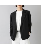【ミッシェルクラン/MICHEL KLEIN】のリラクシーテーラードジャケット ブラック|ID: prp329100004985257 ipo3291000000037343204