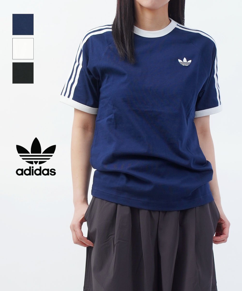 【ブルーコムブルー/BLEU COMME BLEU】のアディダス スリーストライプTシャツ 大人の最旬トレンドファッション＆コーディネート founy(ファウニー) 　ファッション　Fashion　レディースファッション　Fashion for Women　トップス・カットソー　Cut & Sew Tops　シャツ・ブラウス・オフィスカジュアル　Elegant Blouses & Button-Ups　ロングTシャツ・Tシャツ　Longline T-Shirts & Tees　クラシック　Classic, Timeless Style　ストライプ　Stripe, Striped Pattern　スリーブ　Sleeve, Long Sleeve / Short Sleeve　フィット　Fit, Slim Fit　レギュラー　Regular, Standard Fit　 other-1|ID: prp329100004985449 ipo3291000000037344816