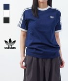 【ブルーコムブルー/BLEU COMME BLEU】のアディダス スリーストライプTシャツ 大人の最旬トレンドファッション＆コーディネート founy(ファウニー) ファッション Fashion レディースファッション Fashion for Women トップス・カットソー Cut & Sew Tops シャツ・ブラウス・オフィスカジュアル Elegant Blouses & Button-Ups ロングTシャツ・Tシャツ Longline T-Shirts & Tees クラシック Classic, Timeless Style ストライプ Stripe, Striped Pattern スリーブ Sleeve, Long Sleeve / Short Sleeve フィット Fit, Slim Fit レギュラー Regular, Standard Fit thumbnail 3536|ID: prp329100004985449 ipo3291000000037344817
