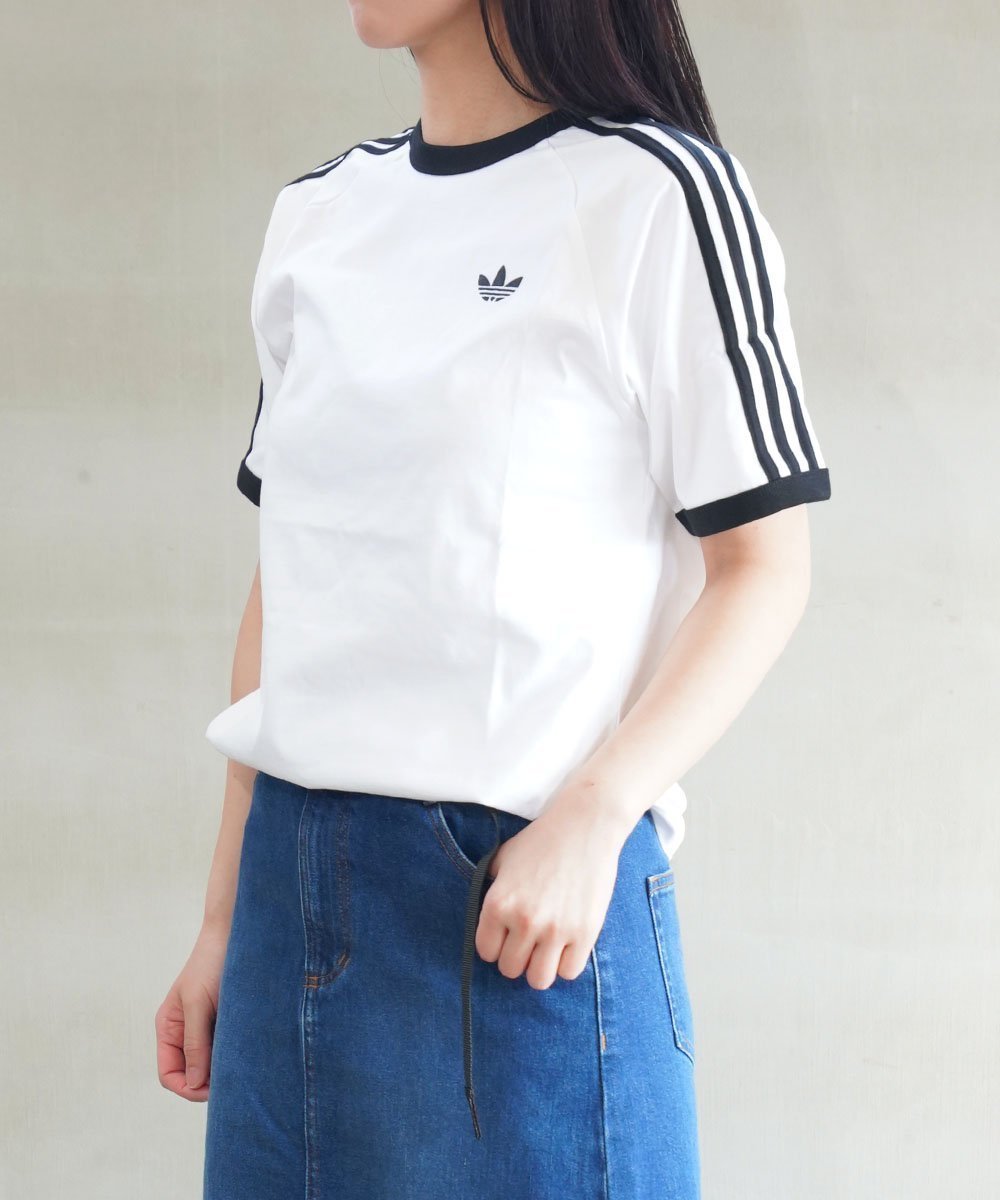 【ブルーコムブルー/BLEU COMME BLEU】のアディダス スリーストライプTシャツ インテリア・キッズ・メンズ・レディースファッション・服の通販 founy(ファウニー) 　ファッション　Fashion　レディースファッション　Fashion for Women　トップス・カットソー　Cut & Sew Tops　シャツ・ブラウス・オフィスカジュアル　Elegant Blouses & Button-Ups　ロングTシャツ・Tシャツ　Longline T-Shirts & Tees　クラシック　Classic, Timeless Style　ストライプ　Stripe, Striped Pattern　スリーブ　Sleeve, Long Sleeve / Short Sleeve　フィット　Fit, Slim Fit　レギュラー　Regular, Standard Fit　3537|ID: prp329100004985449 ipo3291000000037344818