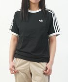 【ブルーコムブルー/BLEU COMME BLEU】のアディダス スリーストライプTシャツ 大人の最旬トレンドファッション＆コーディネート founy(ファウニー) ファッション Fashion レディースファッション Fashion for Women トップス・カットソー Cut & Sew Tops シャツ・ブラウス・オフィスカジュアル Elegant Blouses & Button-Ups ロングTシャツ・Tシャツ Longline T-Shirts & Tees クラシック Classic, Timeless Style ストライプ Stripe, Striped Pattern スリーブ Sleeve, Long Sleeve / Short Sleeve フィット Fit, Slim Fit レギュラー Regular, Standard Fit thumbnail 3538|ID: prp329100004985449 ipo3291000000037344819