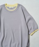 【フリークスストア/FREAK'S STORE】の限定展開 クールタッチ 配色 レイヤード 半袖 ニット プルオーバー 大人の最旬トレンドファッション＆コーディネート founy(ファウニー) ファッション Fashion レディースファッション Fashion for Women トップス・カットソー Cut & Sew Tops ニット Knit Tops & Sweaters カジュアルプルオーバー・ニットトップス Pullovers & Knit Tops / Casual Pullovers 2026年 2026 2026春夏・S/S Spring/Summer 2026 SS26 半袖 Short Sleeve, Half Sleeve 夏 Summer S/S・春夏 SS, Spring/Summer, Warm Season thumbnail グレー|ID: prp329100004985450 ipo3291000000037344822