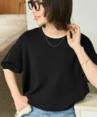 【フリークスストア/FREAK'S STORE】の限定展開 クールタッチ 配色 レイヤード 半袖 ニット プルオーバー 大人の最旬トレンドファッション＆コーディネート founy(ファウニー) ファッション Fashion レディースファッション Fashion for Women トップス・カットソー Cut & Sew Tops ニット Knit Tops & Sweaters カジュアルプルオーバー・ニットトップス Pullovers & Knit Tops / Casual Pullovers 2026年 2026 2026春夏・S/S Spring/Summer 2026 SS26 半袖 Short Sleeve, Half Sleeve 夏 Summer S/S・春夏 SS, Spring/Summer, Warm Season thumbnail ブラック|ID: prp329100004985450 ipo3291000000037344823