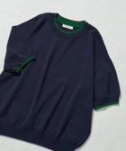 【フリークスストア/FREAK'S STORE】の限定展開 クールタッチ 配色 レイヤード 半袖 ニット プルオーバー 大人の最旬トレンドファッション＆コーディネート founy(ファウニー) ファッション Fashion レディースファッション Fashion for Women トップス・カットソー Cut & Sew Tops ニット Knit Tops & Sweaters カジュアルプルオーバー・ニットトップス Pullovers & Knit Tops / Casual Pullovers 2026年 2026 2026春夏・S/S Spring/Summer 2026 SS26 半袖 Short Sleeve, Half Sleeve 夏 Summer S/S・春夏 SS, Spring/Summer, Warm Season thumbnail ネイビー|ID: prp329100004985450 ipo3291000000037344825