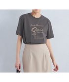 【ユナイテッドアローズ/UNITED ARROWS】のSLF ロゴ Tシャツ 大人の最旬トレンドファッション＆コーディネート founy(ファウニー) ファッション Fashion レディースファッション Fashion for Women トップス・カットソー Cut & Sew Tops シャツ・ブラウス・オフィスカジュアル Elegant Blouses & Button-Ups ロングTシャツ・Tシャツ Longline T-Shirts & Tees インナー Innerwear 春 Spring カーディガン Cardigan, Knitwear グラフィック Graphic, Graphic Design サテン Satin, Glossy Fabric ジャケット Jacket, Outerwear プリント Print, Printed Pattern ボトム Bottoms, Lower Wear アウトレット Outlet / Clearance 夏 Summer thumbnail DK.GRAY|ID: prp329100004985452 ipo3291000000037344842