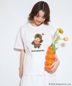 【フリークスストア/FREAK'S STORE】のモンチッチ 前後 プリント ハート刺繍 Tシャツ【限定展開】 大人の最旬トレンドファッション＆コーディネート founy(ファウニー) ファッション Fashion レディースファッション Fashion for Women トップス・カットソー Cut & Sew Tops シャツ・ブラウス・オフィスカジュアル Elegant Blouses & Button-Ups ロングTシャツ・Tシャツ Longline T-Shirts & Tees インナー Innerwear キャラクター Character, Licensed Characters ジャケット Jacket, Outerwear スペシャル Special, Limited Edition スラックス Slacks, Dress Pants チャーム Charm, Pendant プリント Print, Printed Pattern ベーシック Basic, Essential ロング Long, Long-Length S/S・春夏 SS, Spring/Summer, Warm Season おすすめ Recommended / Our Picks 夏 Summer 2026年 2026 2026春夏・S/S Spring/Summer 2026 SS26 thumbnail オフホワイト|ID: prp329100004985463 ipo3291000000037344948