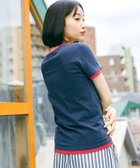 【ニコアンド/niko and】のダブルレイヤーライクTシャツ 大人の最旬トレンドファッション＆コーディネート founy(ファウニー) ファッション Fashion レディースファッション Fashion for Women トップス・カットソー Cut & Sew Tops シャツ・ブラウス・オフィスカジュアル Elegant Blouses & Button-Ups ロングTシャツ・Tシャツ Longline T-Shirts & Tees おすすめ Recommended / Our Picks インナー Innerwear シンプル Simple, Minimal ストレッチ Stretch, Stretchy Fabric デニム Denim, Jeans Material ビスチェ Bustier, Corset Top フェミニン Feminine, Girly フレア Flare, Flared ベーシック Basic, Essential ボトム Bottoms, Lower Wear thumbnail ネイビー|ID: prp329100004985468 ipo3291000000037344987