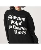 【シテン/CITEN】のCITEN ビッグロゴグラフィックロンT 大人の最旬トレンドファッション＆コーディネート founy(ファウニー) ファッション Fashion レディースファッション Fashion for Women トップス・カットソー Cut & Sew Tops ロングTシャツ・Tシャツ Longline T-Shirts & Tees インナー Innerwear カットソー Cut and Sewn Top グラフィック Graphic, Graphic Design シンプル Simple, Minimal ジャケット Jacket, Outerwear スラックス Slacks, Dress Pants デニム Denim, Jeans Material ビッグ Big, Oversized フィット Fit, Slim Fit フロント Front, Front Design ボトム Bottoms, Lower Wear thumbnail BLACK|ID: prp329100004985469 ipo3291000000037344989