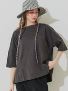 【コカ/COCA】のビッグシルエットTシャツ 大人の最旬トレンドファッション＆コーディネート founy(ファウニー) ファッション Fashion レディースファッション Fashion for Women トップス・カットソー Cut & Sew Tops シャツ・ブラウス・オフィスカジュアル Elegant Blouses & Button-Ups ロングTシャツ・Tシャツ Longline T-Shirts & Tees アクセサリー Fashion Accessories 春 Spring カットソー Cut and Sewn Top カーディガン Cardigan, Knitwear シンプル Simple, Minimal ジャケット Jacket, Outerwear デニム Denim, Jeans Material ビッグ Big, Oversized ベーシック Basic, Essential ポケット Pocket, Pocket Detail 無地 Plain, Solid Color リラックス Relax, Relaxed Fit レギンス Leggings, Stretch Pants S/S・春夏 SS, Spring/Summer, Warm Season おすすめ Recommended / Our Picks 夏 Summer 2026年 2026 2026春夏・S/S Spring/Summer 2026 SS26 thumbnail Charcoal|ID: prp329100004985476 ipo3291000000037345018