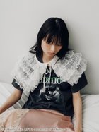 【リリーブラウン/Lily Brown】の【LILY BROWN×GOOD ROCK SPEED×LIFE PC】Cat Tシャツ 大人の最旬トレンドファッション＆コーディネート founy(ファウニー) ファッション Fashion レディースファッション Fashion for Women トップス・カットソー Cut & Sew Tops シャツ・ブラウス・オフィスカジュアル Elegant Blouses & Button-Ups ロングTシャツ・Tシャツ Longline T-Shirts & Tees ヴィンテージ Vintage Style グラフィック Graphic, Graphic Design 今季 This Season, Current Season スマート Smart, Elegant 雑誌 Magazine, Fashion Magazine ビビッド Vivid, Bright Tone レース Lace, Lace Fabric おすすめ Recommended / Our Picks 夏 Summer thumbnail BLK[009]|ID: prp329100004985484 ipo3291000000037345057