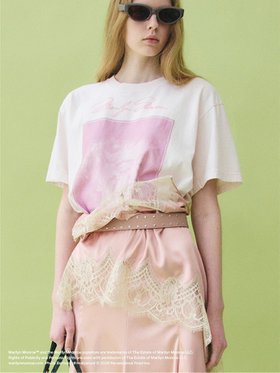 【リリーブラウン/Lily Brown】の【LILY BROWN×GOOD ROCK SPEED×Marilyn Monroe】ヴィンテージフォトTシャツ 大人の最旬トレンドファッション＆コーディネート founy(ファウニー) ファッション Fashion レディースファッション Fashion for Women トップス・カットソー Cut & Sew Tops シャツ・ブラウス・オフィスカジュアル Elegant Blouses & Button-Ups ロングTシャツ・Tシャツ Longline T-Shirts & Tees ウォッシュ Washed Finish ヴィンテージ Vintage Style グラフィック Graphic, Graphic Design スマート Smart, Elegant 女優 Actress Style, Celebrity Inspired プリント Print, Printed Pattern モダン Modern, Contemporary |ID:prp329100004985485
