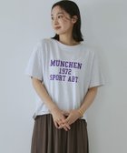 【ドゥ アルシーヴ/Doux archives】のMUNCHEN ロゴTee 大人の最旬トレンドファッション＆コーディネート founy(ファウニー) ファッション Fashion レディースファッション Fashion for Women コンパクト Compact, Small Size シンプル Simple, Minimal ベーシック Basic, Essential ボトム Bottoms, Lower Wear ロング Long, Long-Length thumbnail MOKU GRAY|ID: prp329100004985487 ipo3291000000037345065