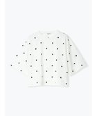 【ルディックパーク/LUDIC PARK】の刺繍総柄クロップドTシャツ 大人の最旬トレンドファッション＆コーディネート founy(ファウニー) ファッション Fashion レディースファッション Fashion for Women トップス・カットソー Cut & Sew Tops シャツ・ブラウス・オフィスカジュアル Elegant Blouses & Button-Ups ロングTシャツ・Tシャツ Longline T-Shirts & Tees クロップド Cropped, Short Length thumbnail 白|ID: prp329100004985510 ipo3291000000037345154
