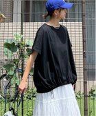 【ノッチ/notch】の【 notch. by KR 】ドルマンドローコードTシャツ 大人の最旬トレンドファッション＆コーディネート founy(ファウニー) ファッション Fashion レディースファッション Fashion for Women トップス・カットソー Cut & Sew Tops シャツ・ブラウス・オフィスカジュアル Elegant Blouses & Button-Ups ロングTシャツ・Tシャツ Longline T-Shirts & Tees アクセサリー Fashion Accessories キャップ Cap, Baseball Cap コラボ Collaboration, Collab シルバー Silver, Metallic Silver シンプル Simple, Minimal スニーカー Sneakers, Trainers スラックス Slacks, Dress Pants デニム Denim, Jeans Material ドローコード Drawcord, Drawstring Cord 人気 Popular, Best Seller バランス Balance, Style Balance バルーン Balloon, Balloon Silhouette フォルム Silhouette, Form フロント Front, Front Design ベーシック Basic, Essential モノトーン Monotone, Black and White おすすめ Recommended / Our Picks thumbnail ブラック|ID: prp329100004985514 ipo3291000000037345172