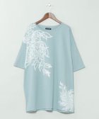 【アミナコレクション/Amina Collection】の【チャイハネ】サウィドメンズTシャツ【Amina×VORRUK】 大人の最旬トレンドファッション＆コーディネート founy(ファウニー) ファッション Fashion レディースファッション Fashion for Women トップス・カットソー Cut & Sew Tops シャツ・ブラウス・オフィスカジュアル Elegant Blouses & Button-Ups ロングTシャツ・Tシャツ Longline T-Shirts & Tees コラボ Collaboration, Collab ボックス Boxy, Box Shape モチーフ Motif, Design Theme thumbnail ライトブルー|ID: prp329100004985529 ipo3291000000037345249