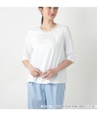 【レリアンプラスハウス/Leilian PLUS HOUSE】の【店舗人気】スパンコール七分袖カットソー 大人の最旬トレンドファッション＆コーディネート founy(ファウニー) ファッション Fashion レディースファッション Fashion for Women トップス・カットソー Cut & Sew Tops カットソー・ベーシックTシャツ Cut-and-Sewn Tops / Stretch Tees & Basics ウォッシャブル Machine Washable エレガント 上品 Elegant カットソー Cut and Sewn Top ギャザー Gathered, Ruffled スパンコール Sequins, Sequin Embellishment フロント Front, Front Design ポケット Pocket, Pocket Detail リュクス Luxury, Elegant, High-End, Chic 人気 Popular, Best Seller 夏 Summer thumbnail アイボリー|ID: prp329100004985555 ipo3291000000037345456