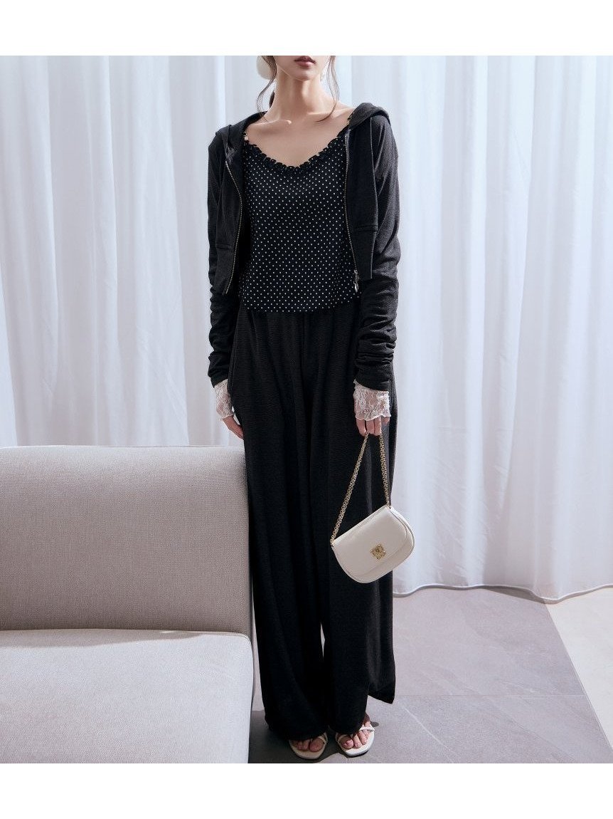 【スナイデル/SNIDEL】の【LUMISHADE】UVカットパンツ インテリア・キッズ・メンズ・レディースファッション・服の通販 founy(ファウニー) 　ファッション　Fashion　レディースファッション　Fashion for Women　パンツ　Pants & Trousers　ウェーブ　Wavy Pattern　ギャザー　Gathered, Ruffled　シルバー　Silver, Metallic Silver　スマート　Smart, Elegant　ダブル　Double, Double-Breasted　ダメージ　Distressed, Destroyed　パーカー　Hoodie, Parka　フェミニン　Feminine, Girly　ブロック　Block, Solid Block Pattern　ポケット　Pocket, Pocket Detail　ワイド　Wide, Wide Fit　ワンポイント　One Point, Statement Accent　おすすめ　Recommended / Our Picks　CGRY[007]|ID: prp329100004985573 ipo3291000000037345560