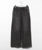 【グローバルワーク/GLOBAL WORK】のGOODデニムイージーパンツCOOL/636569 大人の最旬トレンドファッション＆コーディネート founy(ファウニー) ファッション Fashion レディースファッション Fashion for Women パンツ Pants & Trousers おすすめ Recommended / Our Picks カットソー Cut and Sewn Top クール Cool, Chic ケミカル Chemical, Chemical Wash コクーン Cocoon, Cocoon Silhouette シンプル Simple, Minimal ジャケット Jacket, Outerwear ジーンズ Jeans, Denim Pants デニム Denim, Jeans Material フリル Frill, Ruffle リネン Linen, Linen Fabric リラックス Relax, Relaxed Fit レース Lace, Lace Fabric ワイド Wide, Wide Fit 夏 Summer 旅行 Travel 楽ちん Easy Fit, Comfortable 羽織 Haori, Light Jacket thumbnail ブラック09|ID: prp329100004985576 ipo3291000000037345578